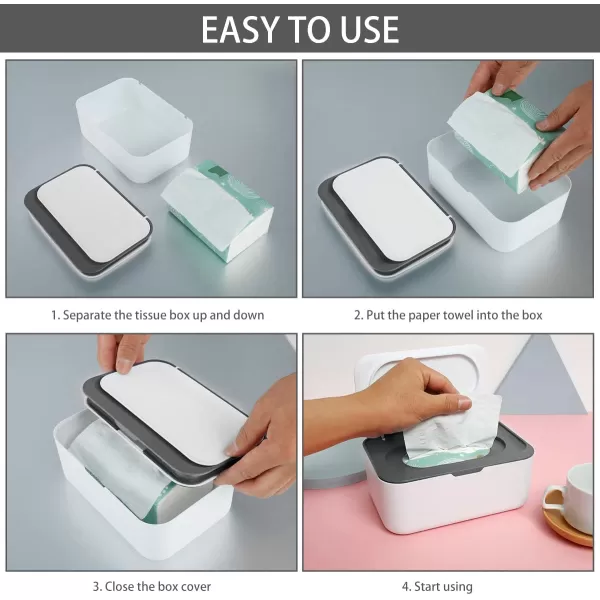 OXO Tot Perfect Pull Wipes Dispenser - Gray, 1 Count 