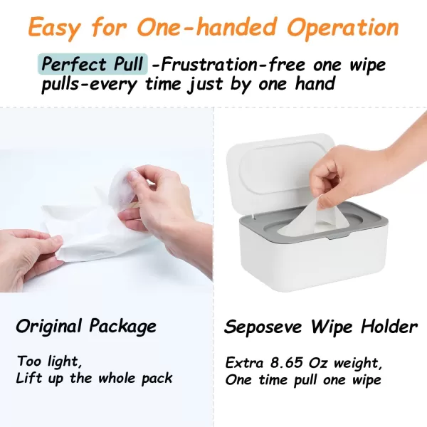 OXO Tot Perfect Pull Wipes Dispenser - Gray, 1 Count 