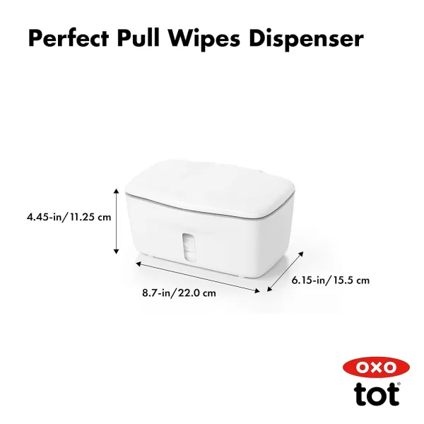 OXO Tot Perfect Pull Wipes Dispenser - Gray, 1 Count 