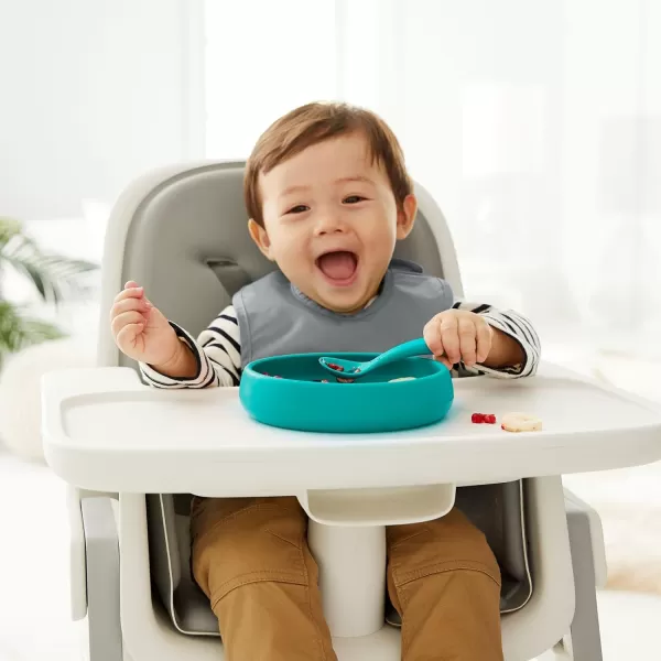 OXO Tot Silicone Plate Navy
