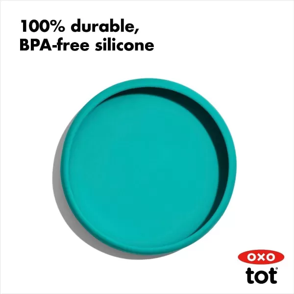 OXO Tot Silicone Plate Navy