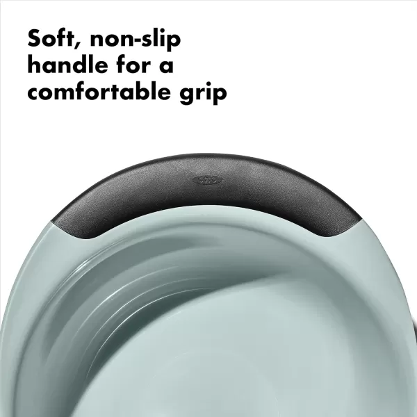 OXO,plastic Good Grips 3-Piece Mixing Bowl Set – Blueberry, Jam &amp; Seltzer Handles​,4.7 LITERS, Large