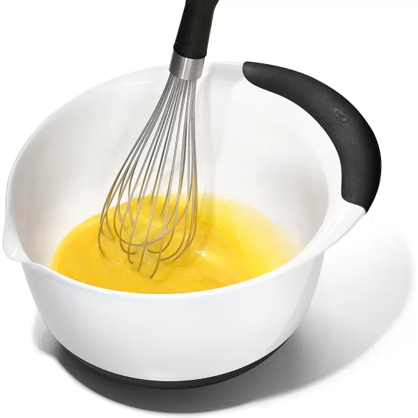 OXO,plastic Good Grips 3-Piece Mixing Bowl Set – Blueberry, Jam &amp; Seltzer Handles​,4.7 LITERS, Large