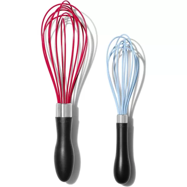 OXO Good Grips 11-Inch Silicone Balloon Whisk - Red