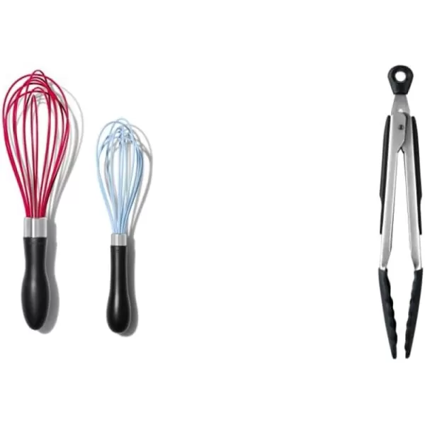 OXO Good Grips 11-Inch Silicone Balloon Whisk - Red