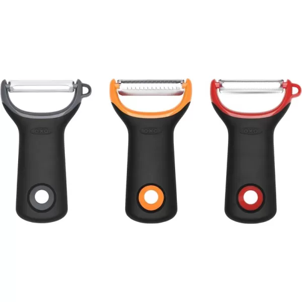 OXO Good Grips 3 Piece Assorted Prep Y-Peeler Set