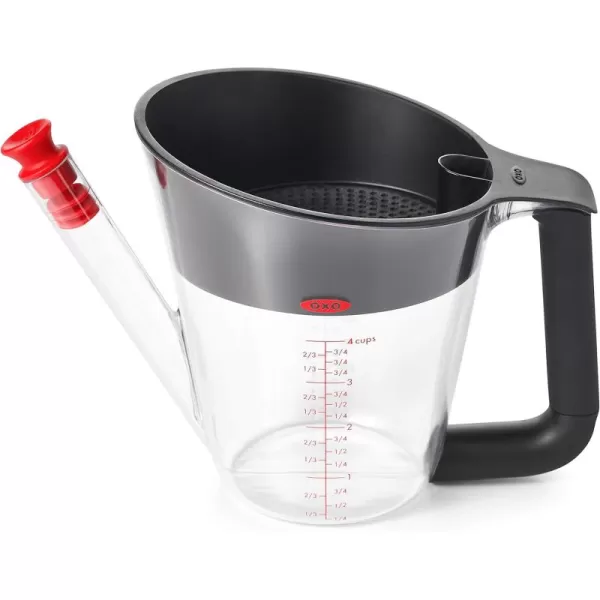 OXO Good Grips 4 Cup Fat Separator, Plastic, One Size