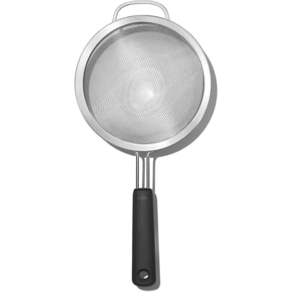 OXO Good Grips 6-in Double Rod Strainer , Black