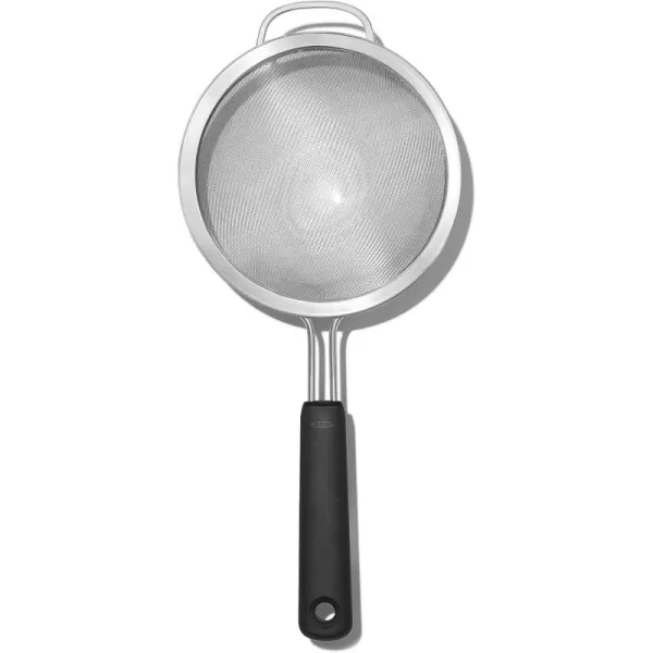 OXO Good Grips 6-in Double Rod Strainer , Black