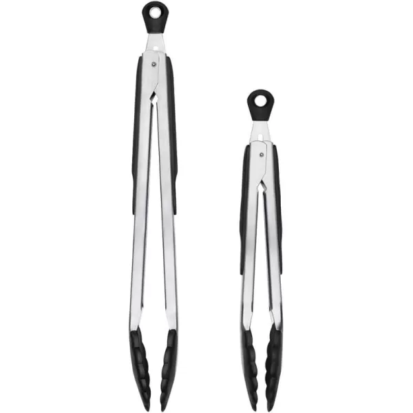 OXO Good Grips 9-Inch Locking Tongs with Nylon Heads
