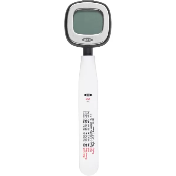 OXO Good Grips Chef's Precision Digital Instant Read Thermometer, Black