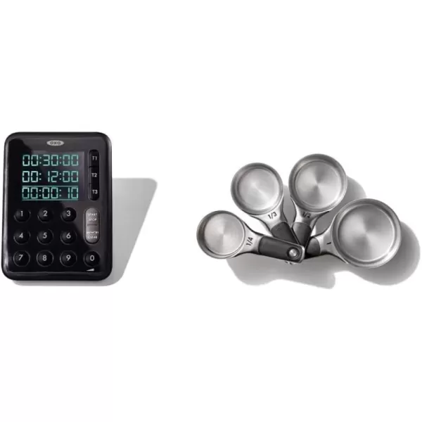 OXO Good Grips Digital Triple Kitchen Timer - Black