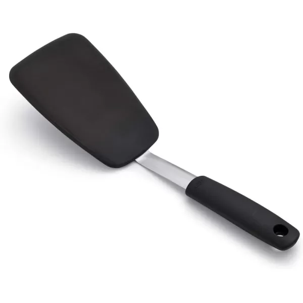 OXO Good Grips Large Silicone Flexible Turner, Stainless Steel