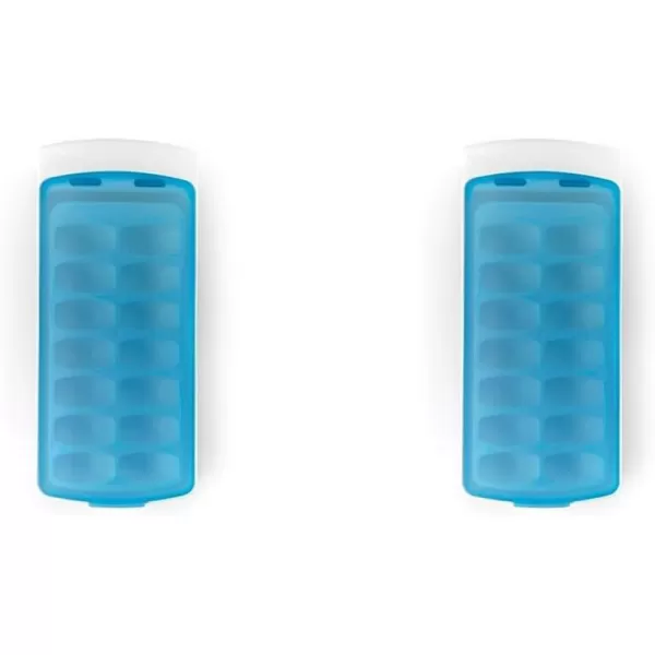 OXO Good Grips No-Spill Ice Stick Tray with Silicone Lid for Water Bottles)