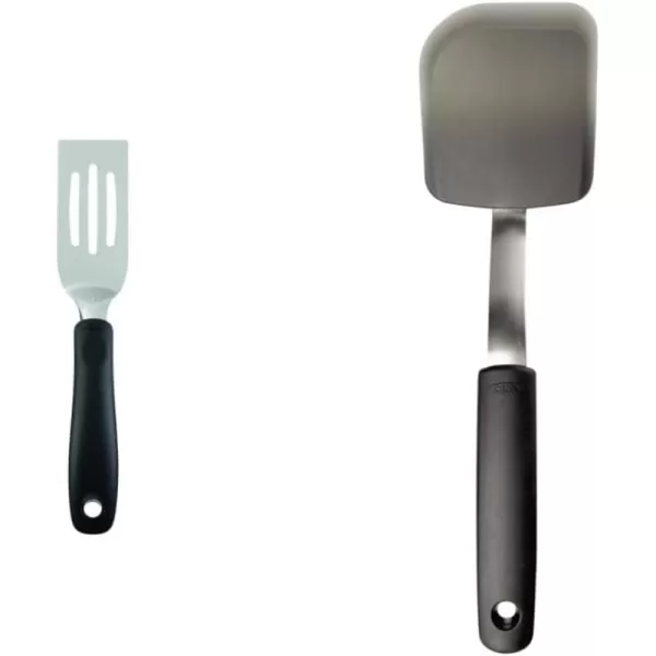 OXO Good Grips Stainless Steel Cut and Serve Turner, Black