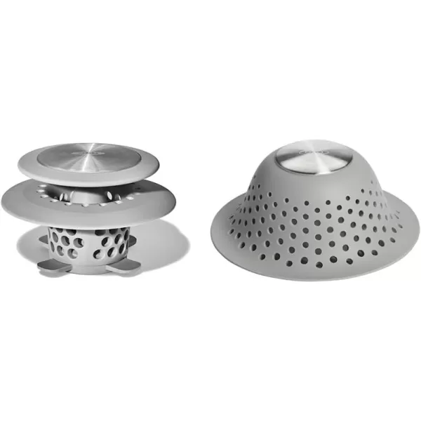 OXO Good Grips Stainless Steel Hair Catch Drain Protector