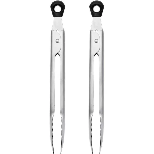 OXO Good Grips Stainless Steel Mini Tongs - 2 Pack