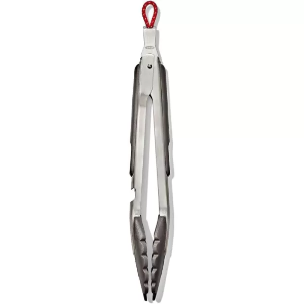 OXO Outdoor Camp Stove Tongs with Nylon Heads