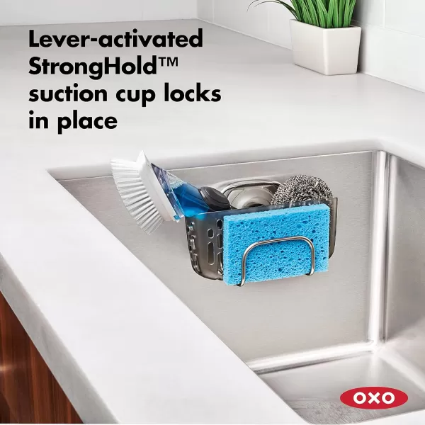 OXO Good Grips Stronghold Suction Sponge Holder