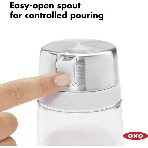 OXO Good Grips Glass Sugar Dispenser and Plastic Sugar Dispenser Bundle