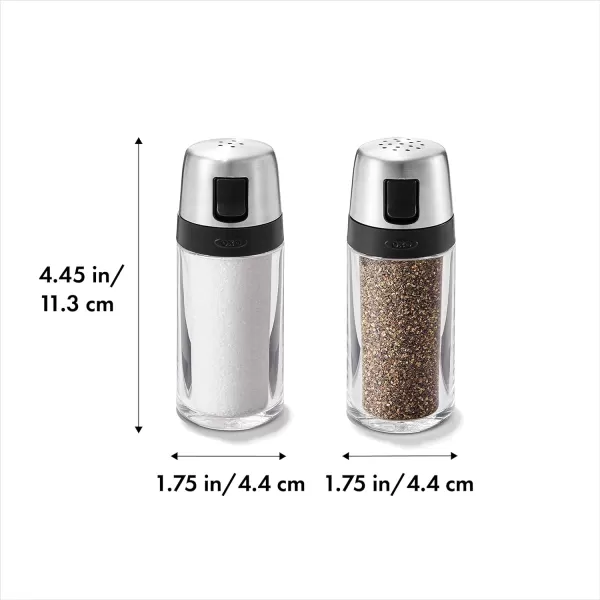 OXO Good Grips Glass Sugar Dispenser and Plastic Sugar Dispenser Bundle