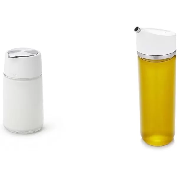 OXO Good Grips Glass Sugar Dispenser and Plastic Sugar Dispenser Bundle