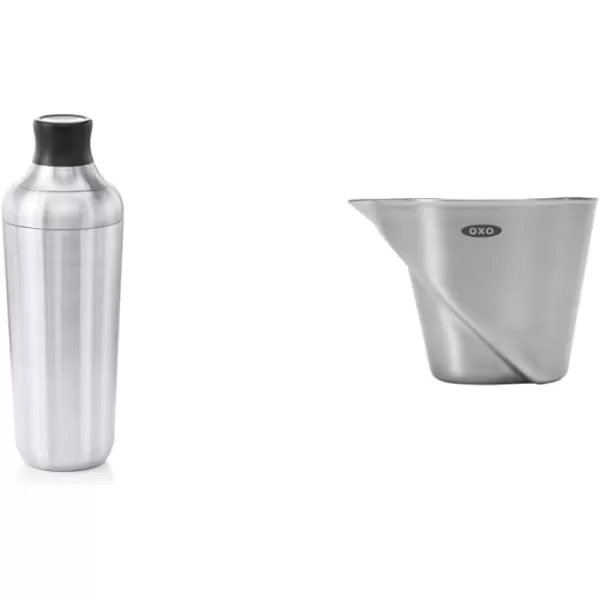 OXO Steel Single Wall Cocktail Shaker