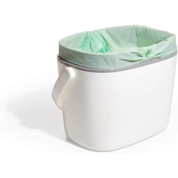 OXO Good Grips EASY-CLEAN COMPOST BIN - CHARCOAL - 1.75 GAL/6.62 L, Plastic, 8.3"L x 10.15"W x 12"H