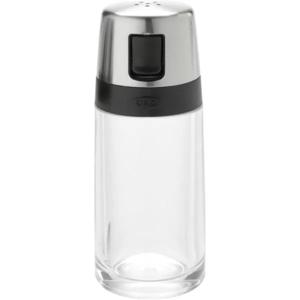 OXO Salt and Pepper Shaker Set, Clear, Stainless Steel