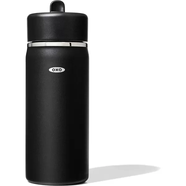OXO Strive 24oz Wide Mouth Water Bottle with Straw Lid - Rose Quartz