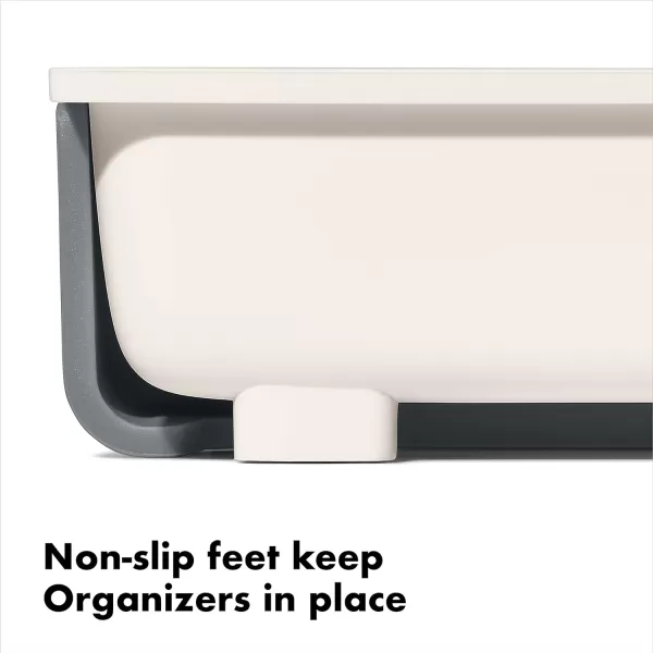 OXO Good Grips Kitchen Drawer, Expandable Long Tool Organizer, White