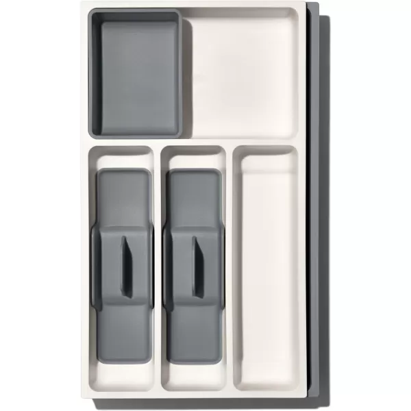 OXO Good Grips Kitchen Drawer, Expandable Long Tool Organizer, White