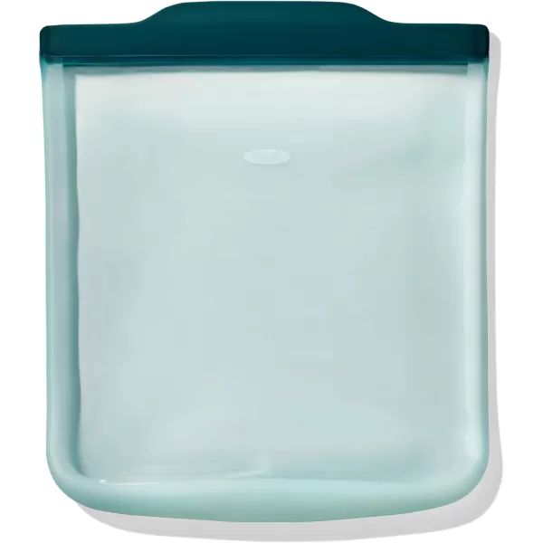 OXO Good Grips Silicone Reusable Bag – Snack Bag  - Lagoon