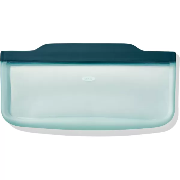 OXO Good Grips Silicone Reusable Bag – Snack Bag  - Lagoon