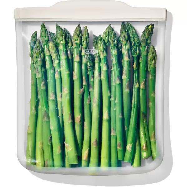 OXO Good Grips Silicone Reusable Bag – Snack Bag  - Lagoon