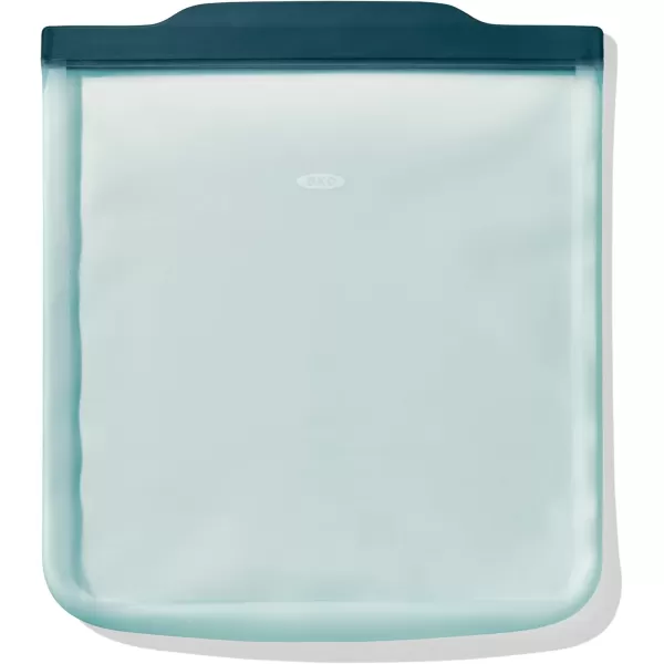 OXO Good Grips Silicone Reusable Bag – Snack Bag  - Lagoon