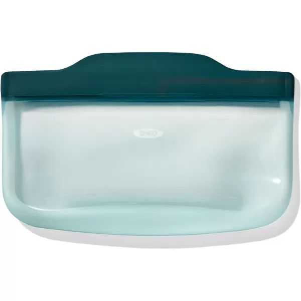 OXO Good Grips Silicone Reusable Bag – Snack Bag  - Lagoon