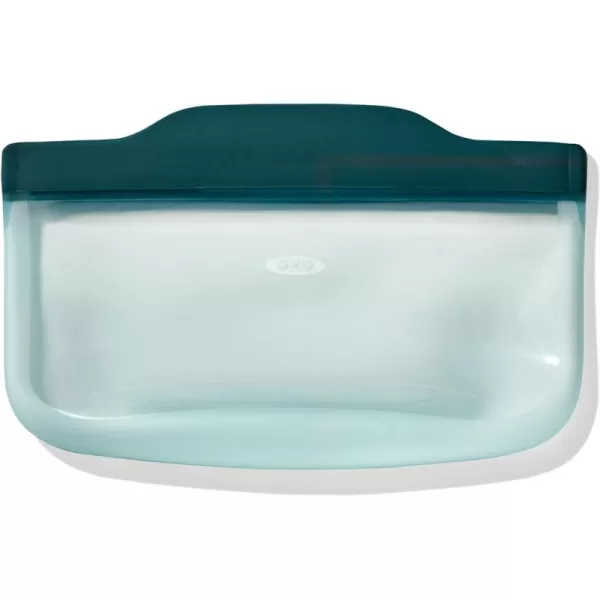 OXO Good Grips Silicone Reusable Bag – Snack Bag  - Lagoon