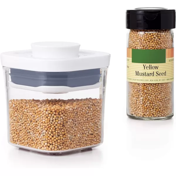 OXO Good Grips POP Container - Airtight Food Storage - Big Square Medium 4.4 Qt Ideal for 5lbs of flour or sugar
