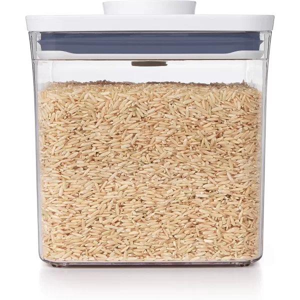 OXO Good Grips POP Container - Airtight Food Storage - Big Square Medium 4.4 Qt Ideal for 5lbs of flour or sugar