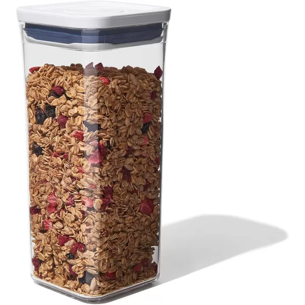 OXO Good Grips POP Container - Airtight Food Storage - Big Square Medium 4.4 Qt Ideal for 5lbs of flour or sugar
