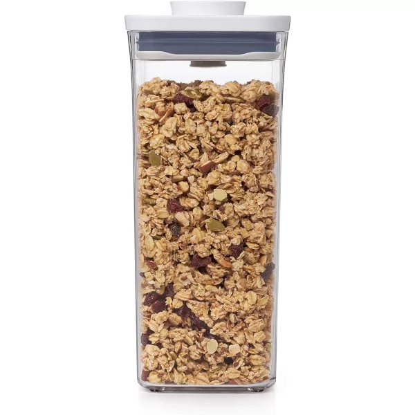 OXO Good Grips POP Container - Airtight Food Storage - Big Square Medium 4.4 Qt Ideal for 5lbs of flour or sugar
