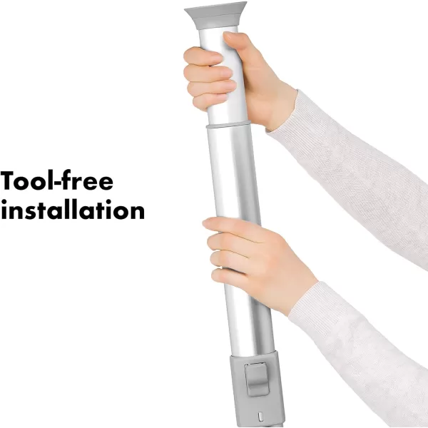 OXO Good Grips Quik-Extend Aluminum Pole Shower Caddy