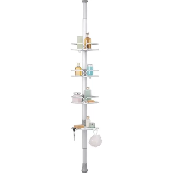 OXO Good Grips Quik-Extend Aluminum Pole Shower Caddy