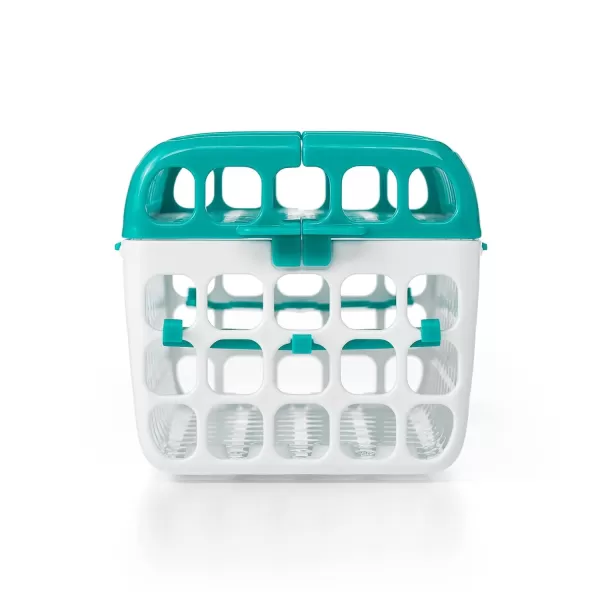 OXO Tot Dishwasher Basket for Bottle Parts &amp; Accessories, Teal, 1 Count 