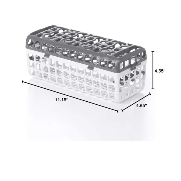 OXO Tot Dishwasher Basket for Bottle Parts &amp; Accessories, Teal, 1 Count 