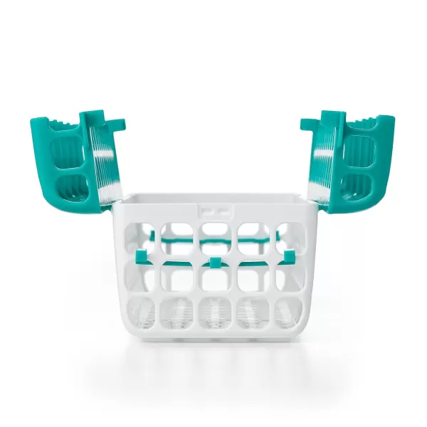 OXO Tot Dishwasher Basket for Bottle Parts &amp; Accessories, Teal, 1 Count 