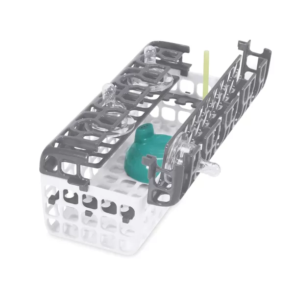 OXO Tot Dishwasher Basket for Bottle Parts &amp; Accessories, Teal, 1 Count 