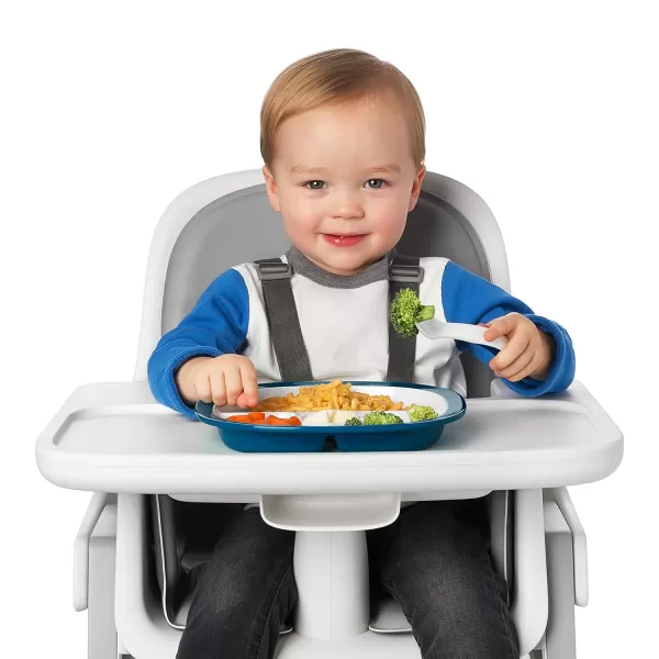 OXO Tot On The Go Fork &amp; Spoon Training Set with Travel Case - Navy
