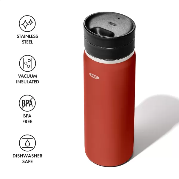 OXO Good Grips 16oz Travel Coffee Mug With Leakproof SimplyClean™ Lid - Terra Cotta